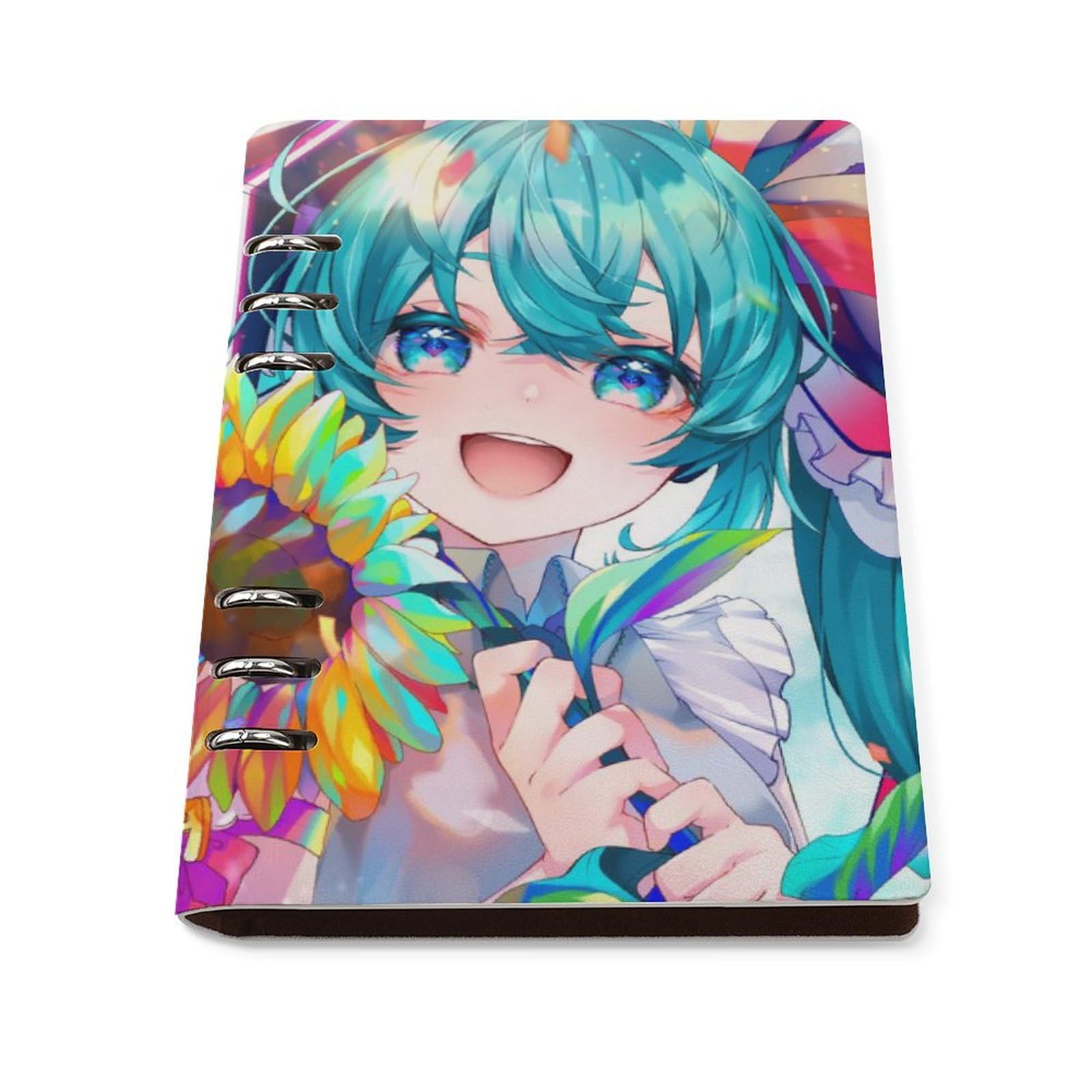 Amazon.co.jp: バインダーノート 初音ミク システム手帳 メモ帳 A5